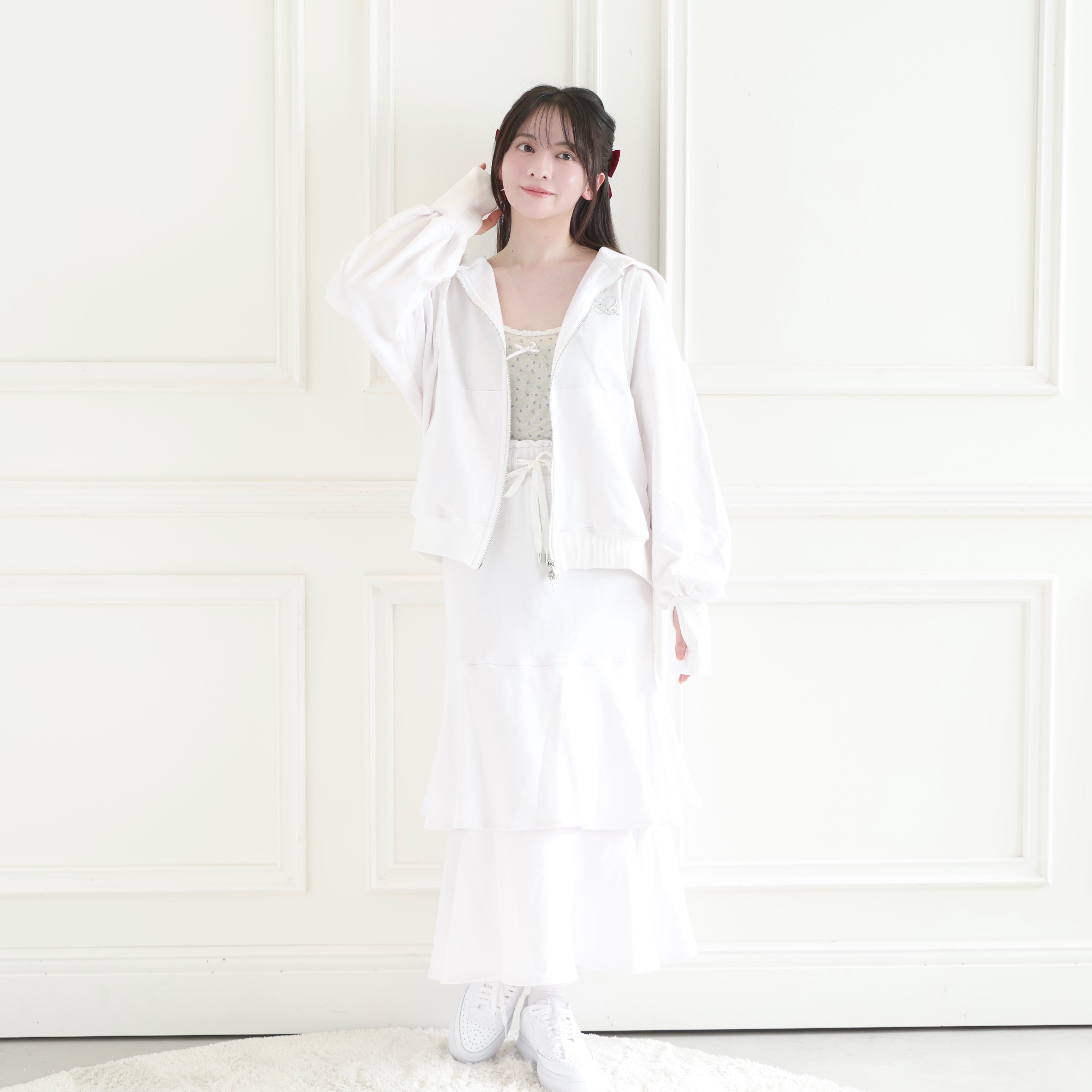 公式】UVカットセットアップ｜ 雪椿 ｜ シロノサクラ。 – シロノサクラ
