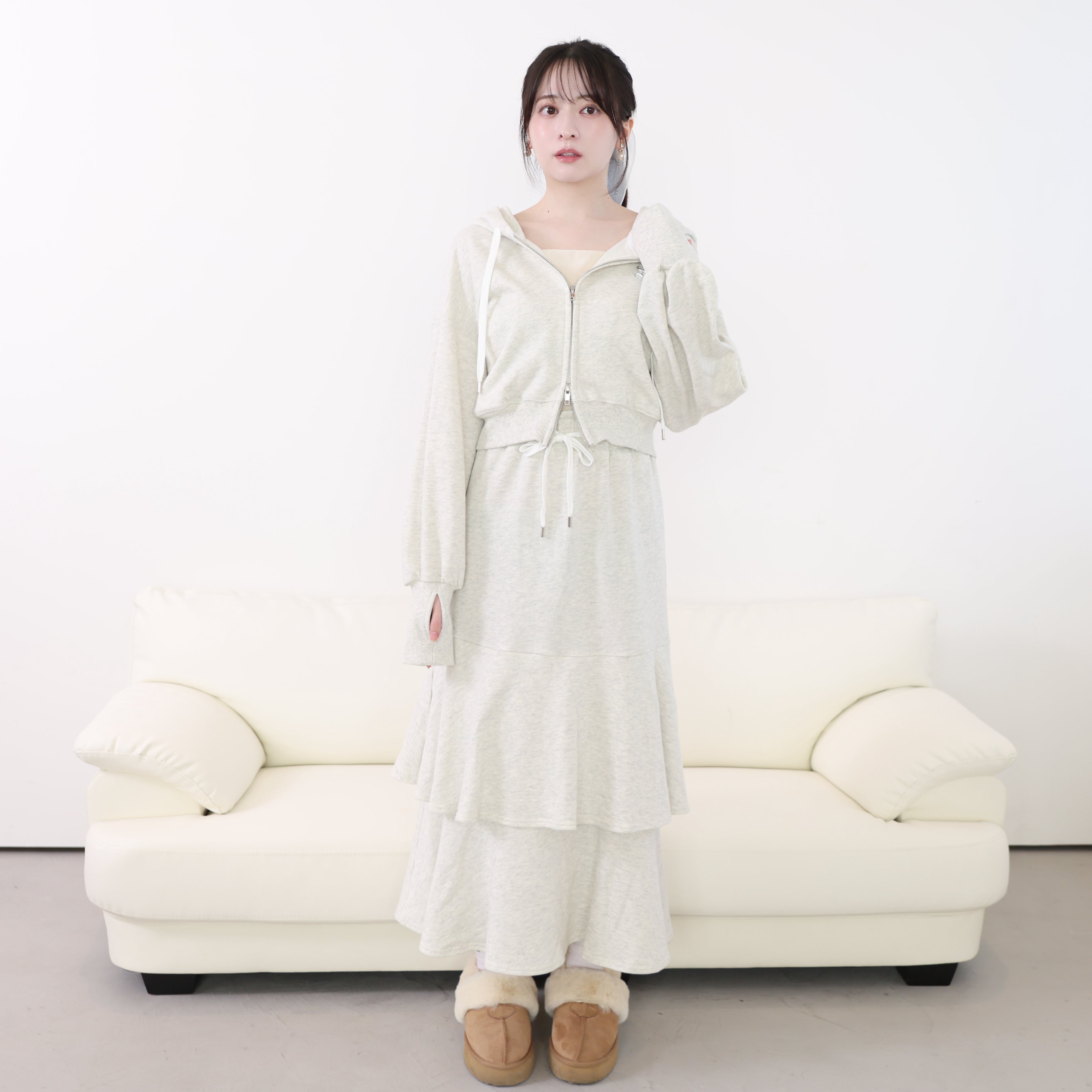 公式】UVカットセットアップ｜ 雪椿 ｜ シロノサクラ。 – シロノサクラ