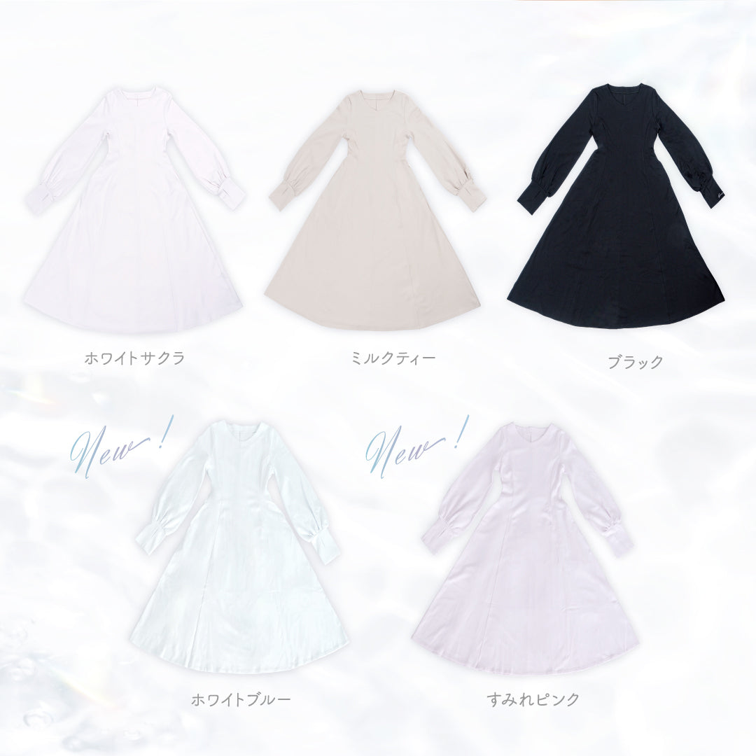 公式】UVカットワンピース[長袖]｜ 桜草 ｜ シロノサクラ