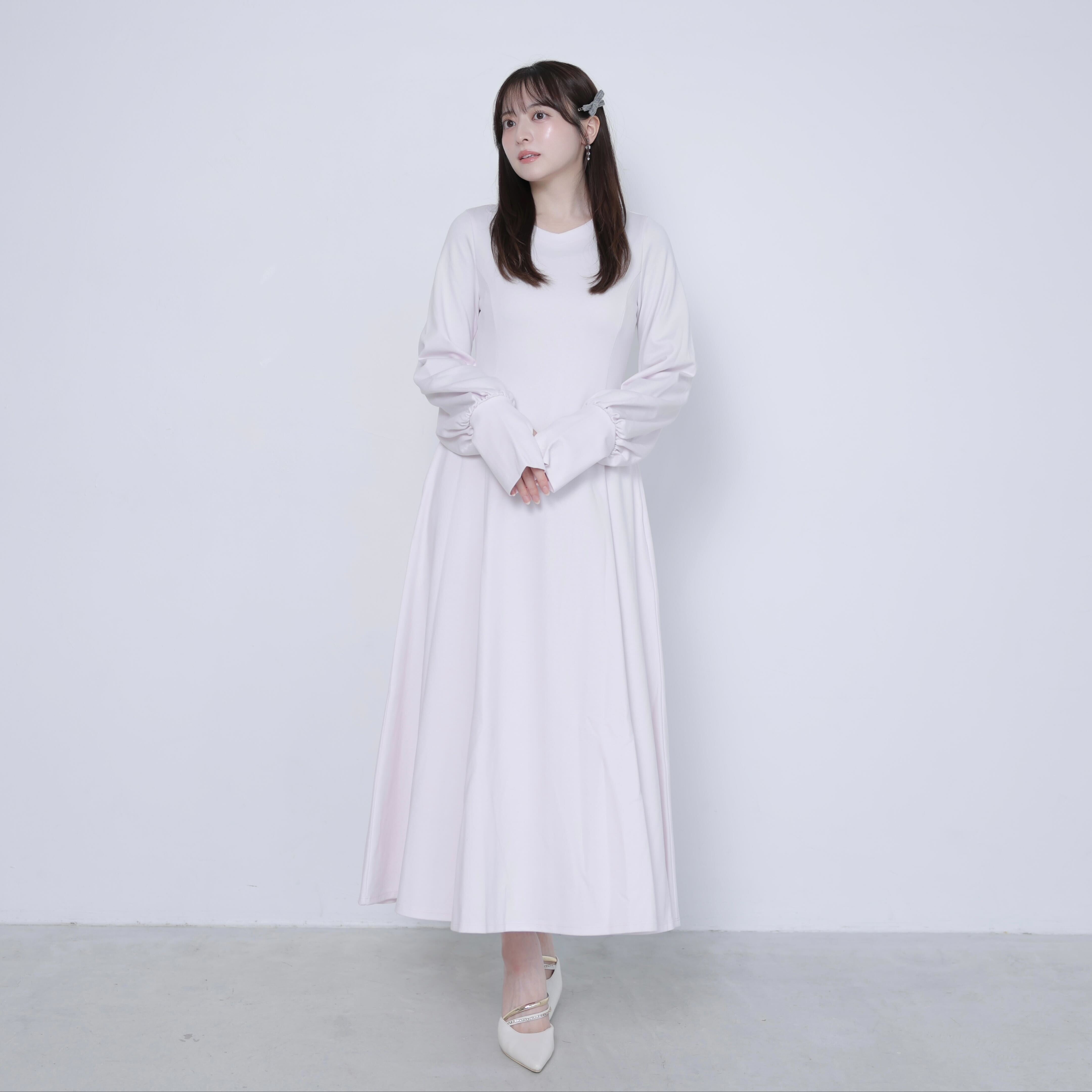 おゆ　36サイズ 公式】UVカットワンピース[長袖]｜ 桜草 ｜ シロノサクラ
